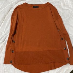 Tahari Orange sweater